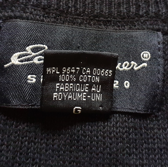Eddie Bauer Black Sweater - Picture 7 of 7